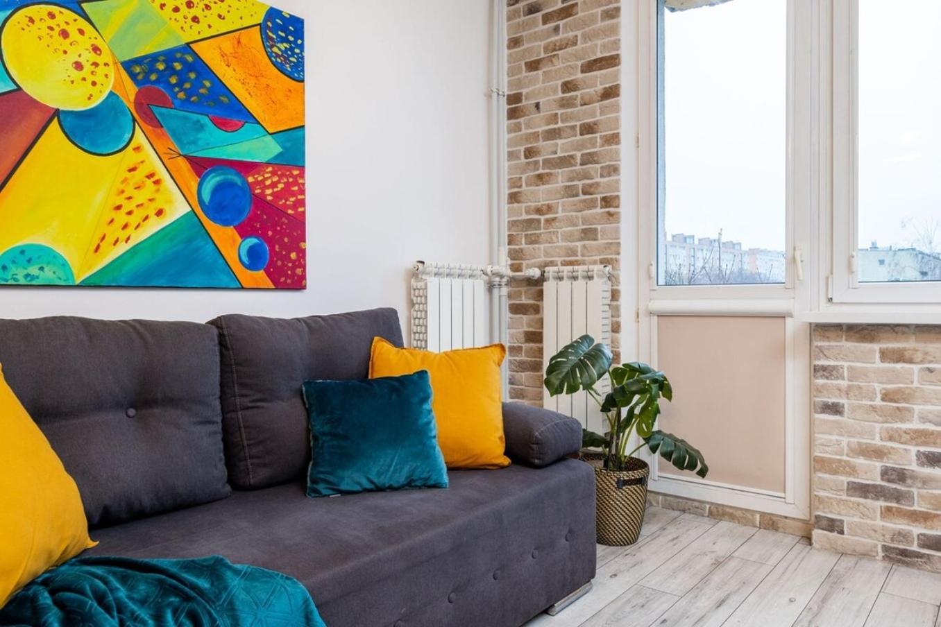 ורשה Avocado Apartment 2 Rooms In The City Center מראה חיצוני תמונה