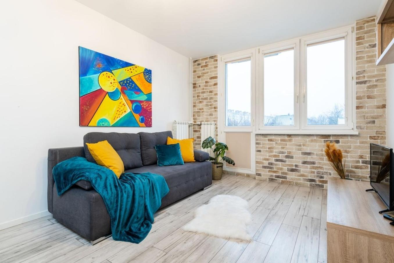 ורשה Avocado Apartment 2 Rooms In The City Center מראה חיצוני תמונה